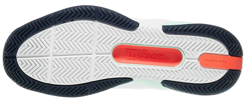 Giày Wilson Rush Pro 5 'White Green' WRS338500 - Ảnh 4