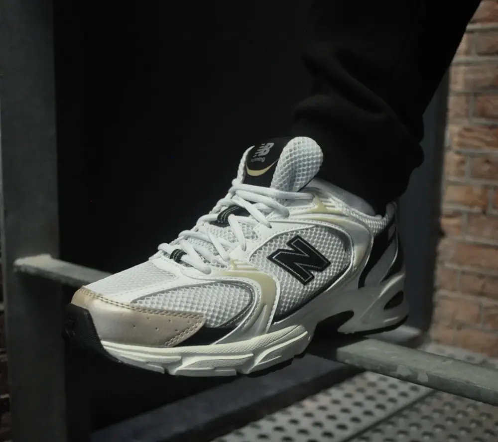 Alternative view of Giày New Balance 530 ‘White Light Gold Metallic’ MR530TC