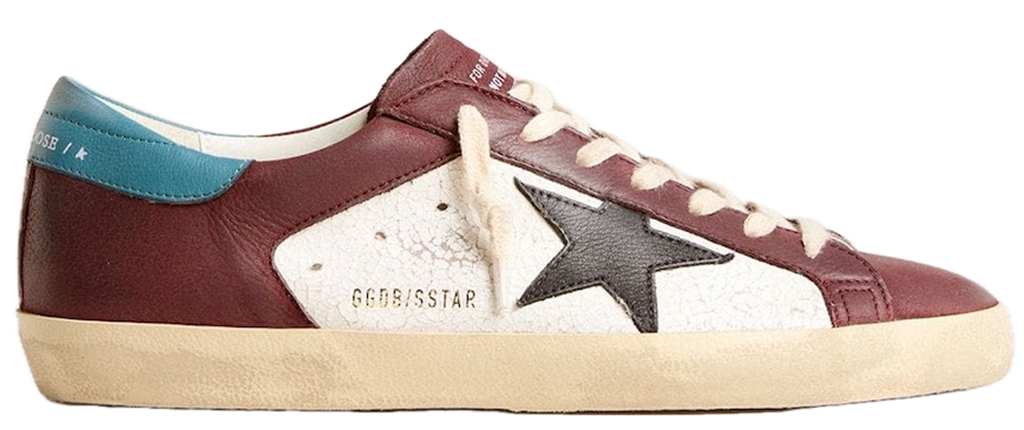 Giày Golden Goose Super-Star 'Burgundy' GMF00103-F006207-82716