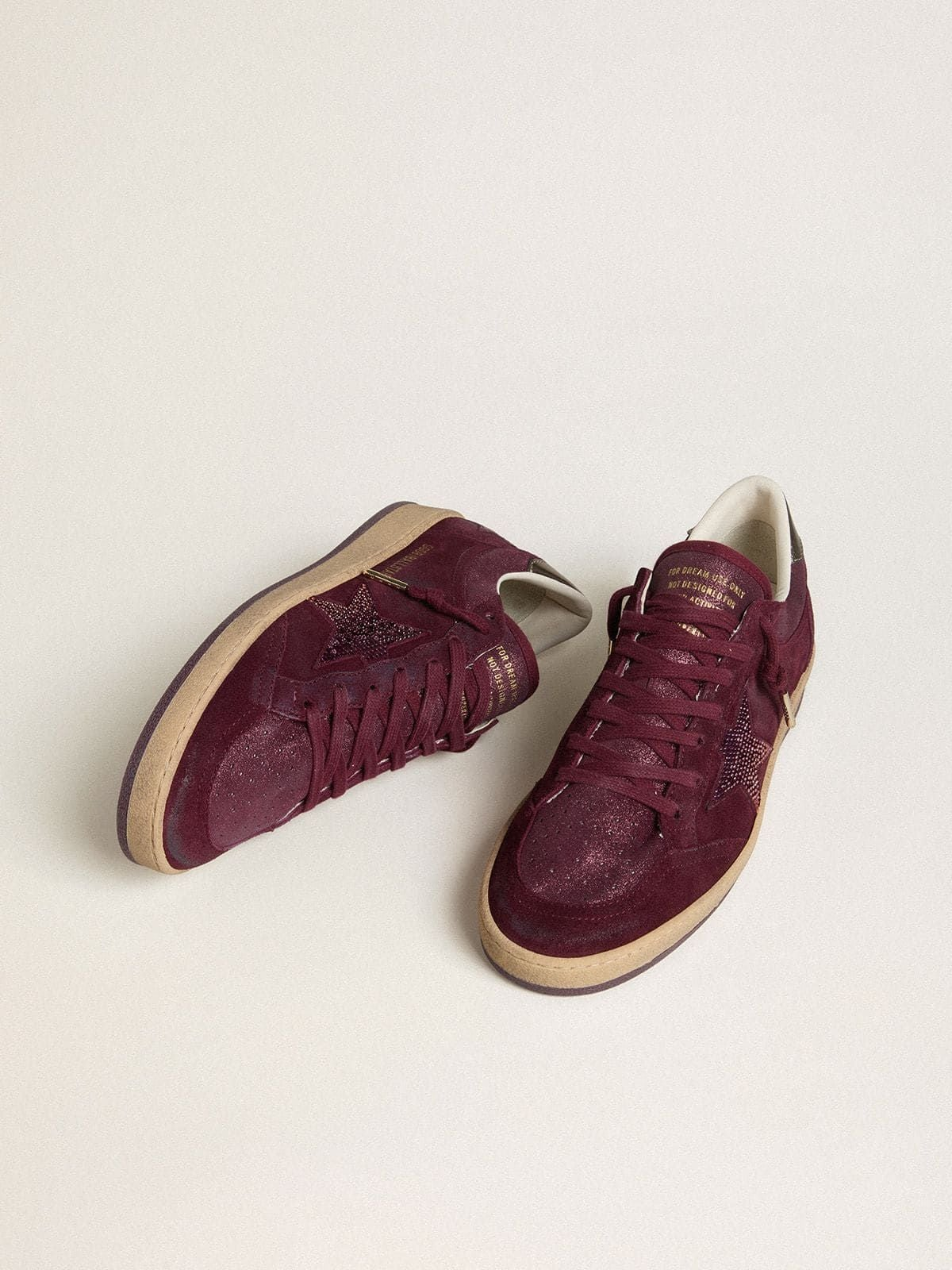 Alternative view of Giày Golden Goose Ball Star 'Burgundy' GWF00771-F007896-40549