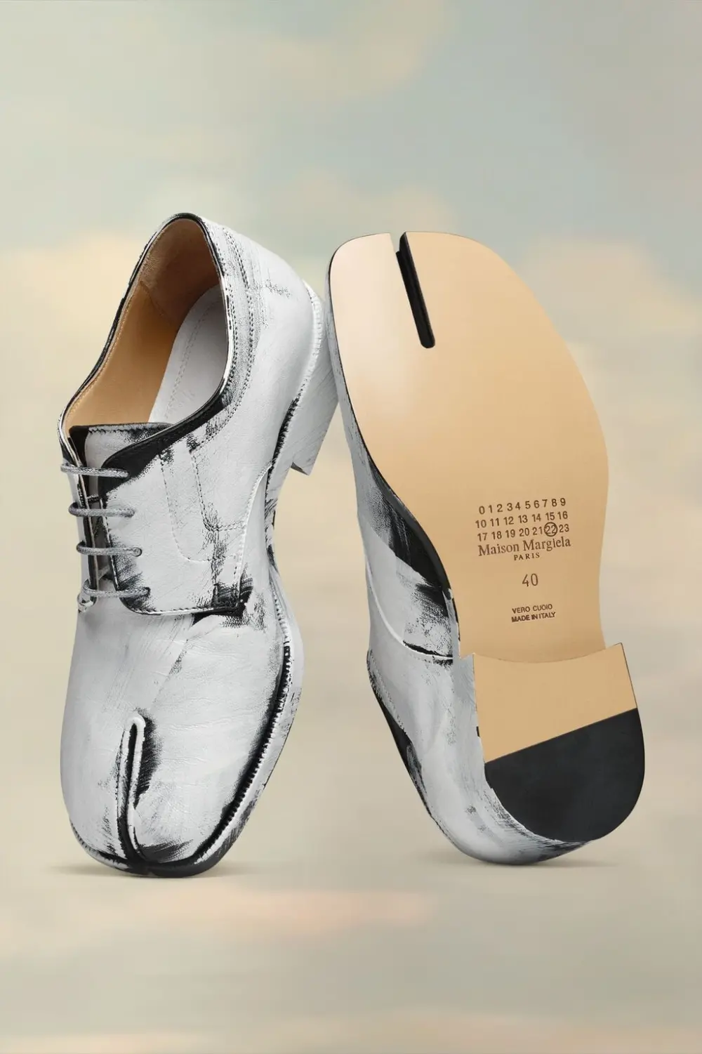 Giày Maison Margiela Tabi Brogues 'White' S34WQ0021P4162H1532 - Ảnh 3