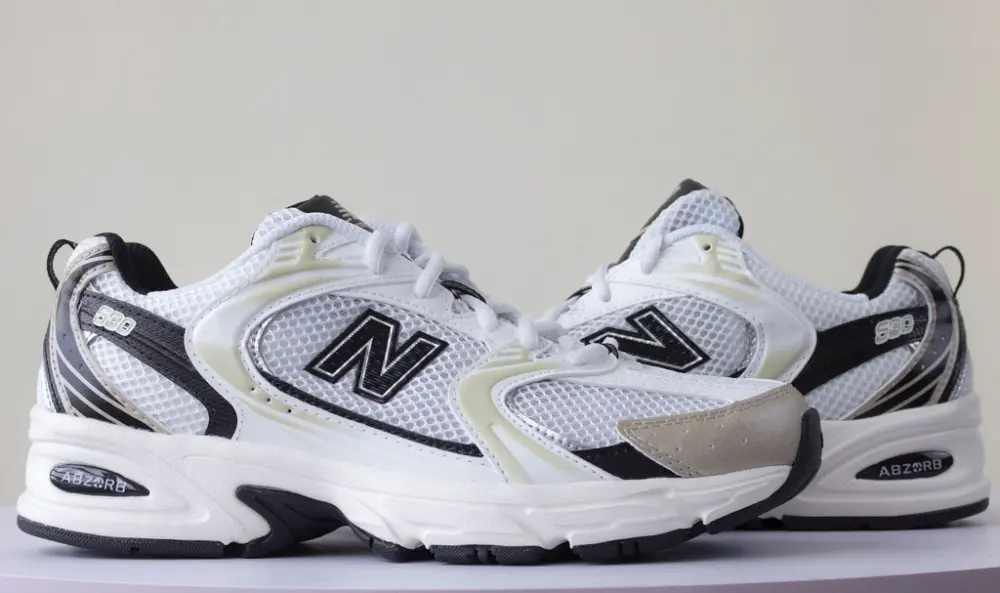 Giày New Balance 530 ‘White Light Gold Metallic’ MR530TC - Ảnh 5