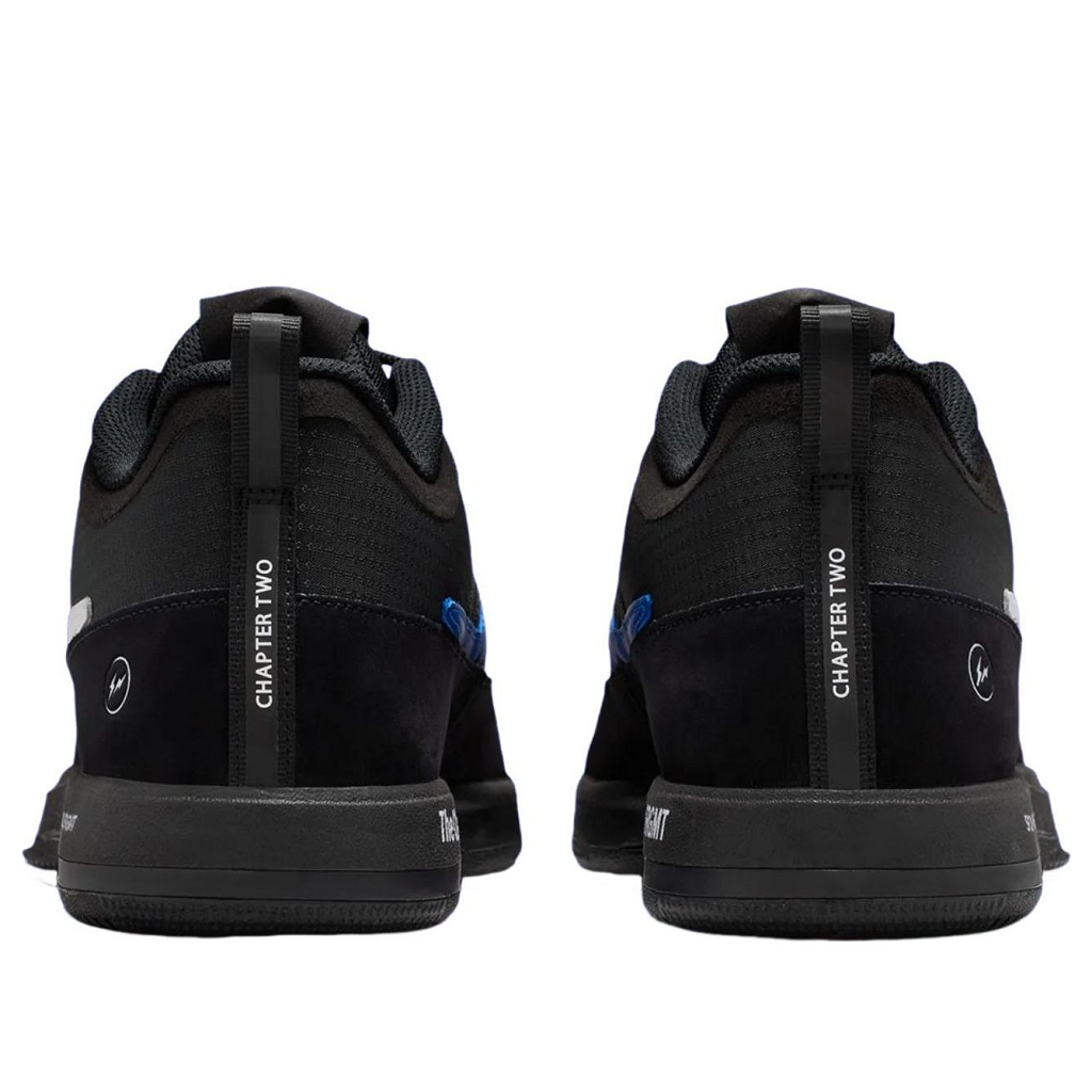 Giày Nike x Fragment Book 2 ‘Black White Blue’ IO9950-900 - Ảnh 6