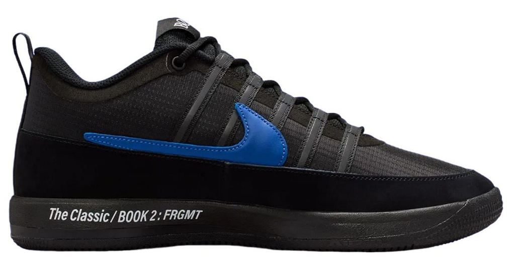 Giày Nike x Fragment Book 2 ‘Black White Blue’ IO9950-900