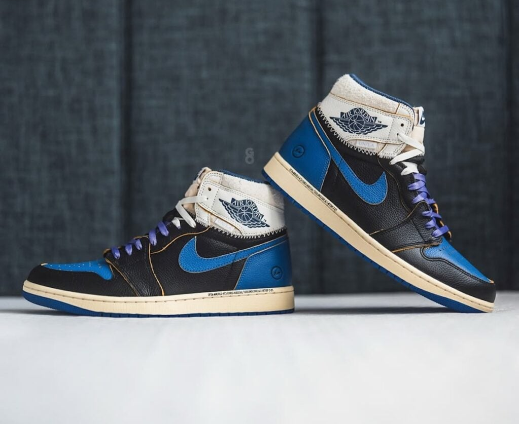 Giày Nike Air Jordan 1 Retro High OG SP ‘Fragment’ IO7847-001 - Ảnh 4