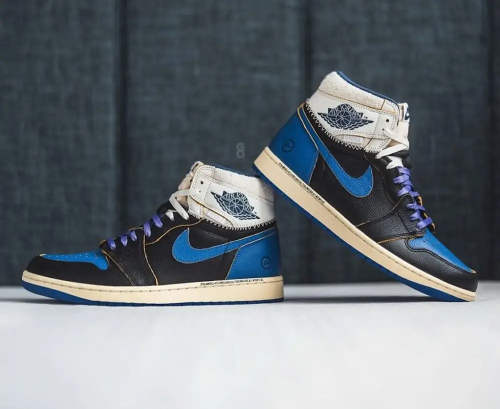 Giày Nike Air Jordan 1 Retro High OG SP ‘Fragment’ IO7847-001 - Ảnh 4