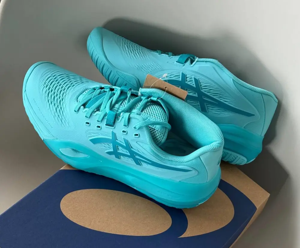 Giày Asics Gel-Resolution X Padel ‘Saba Blue’ 1041A492-403 - Ảnh 3