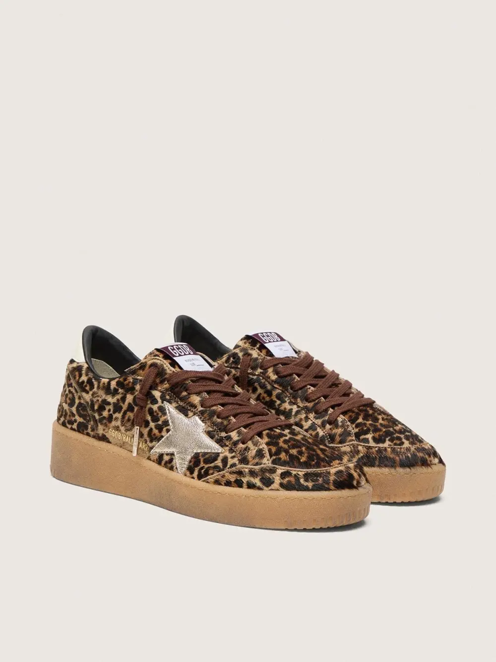 Giày Golden Goose Ball Star 'Leopard-print' GWF00804-F008010-83241 - Ảnh 3
