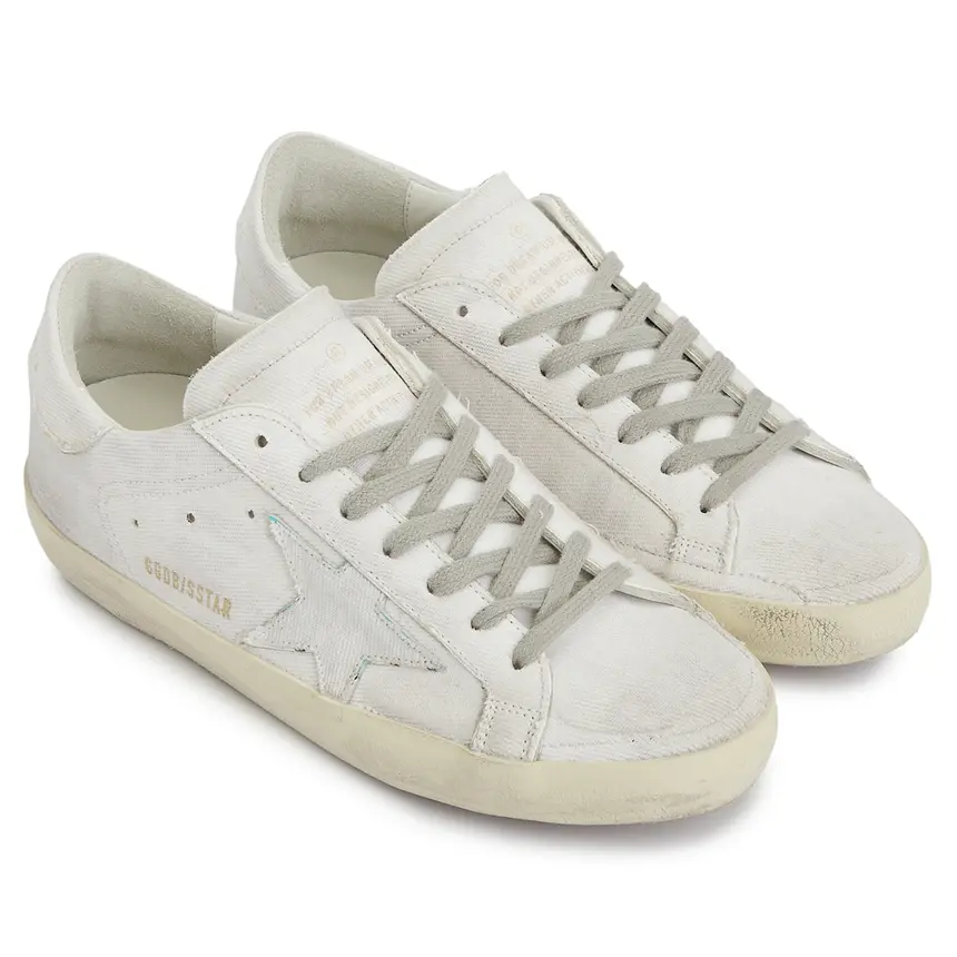 Giày Golden Goose Supperstar Dream Marker ‘White’ GMF00103-F002896-10330 - Ảnh 5