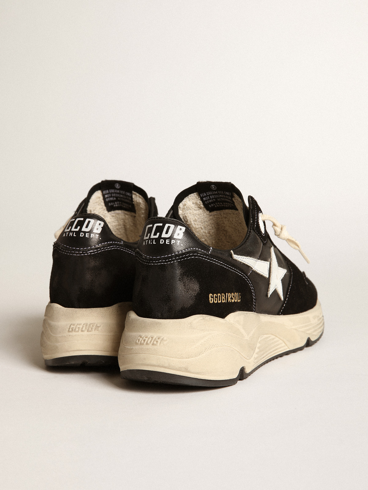 Alternative view of Giày Golden Goose Men’s Running Sole 'Black' GMF00126-F003775-90352