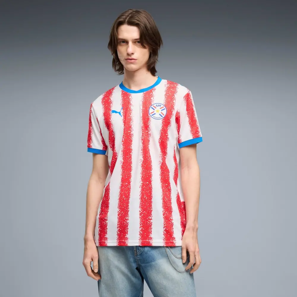 Áo Puma Paraguay Home Jersey 'PUMA White-For All Time Red' 697015-01 - Ảnh 4