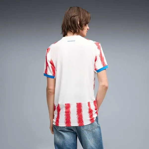 Áo Puma Paraguay Home Jersey 'PUMA White-For All Time Red' 697015-01 - Ảnh 3