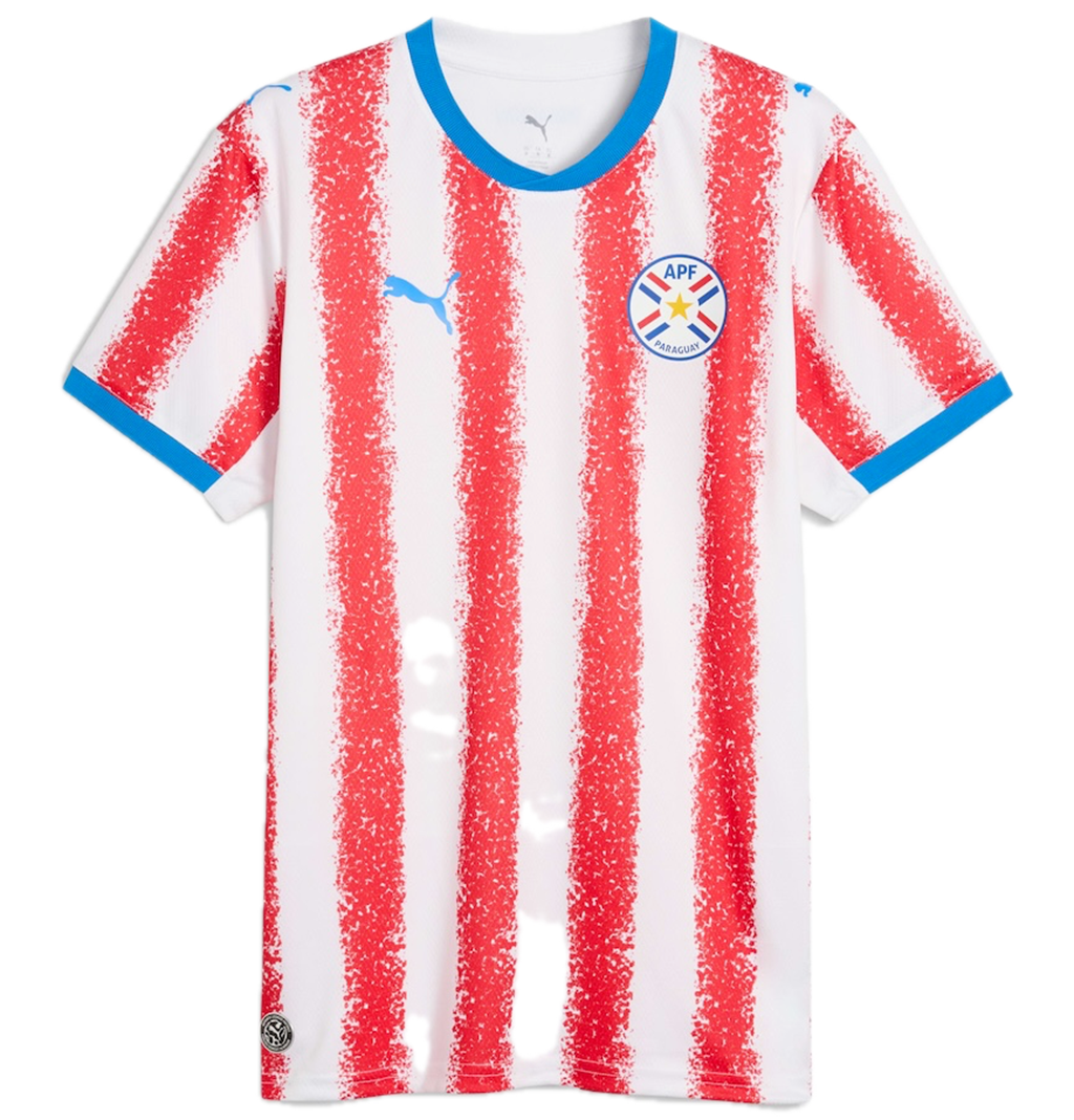 Áo Puma Paraguay Home Jersey 'PUMA White-For All Time Red' 697015-01