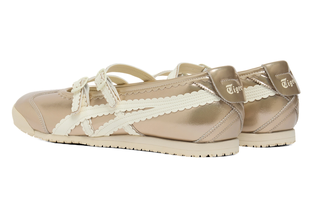 Giày Onitsuka Tiger Mexico 66 TGRS ‘Cream’ 1182A708-250 - Ảnh 3