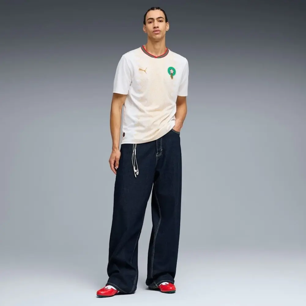Áo Puma Morocco 2026 Away Jersey 'White' 783318-02 - Ảnh 4