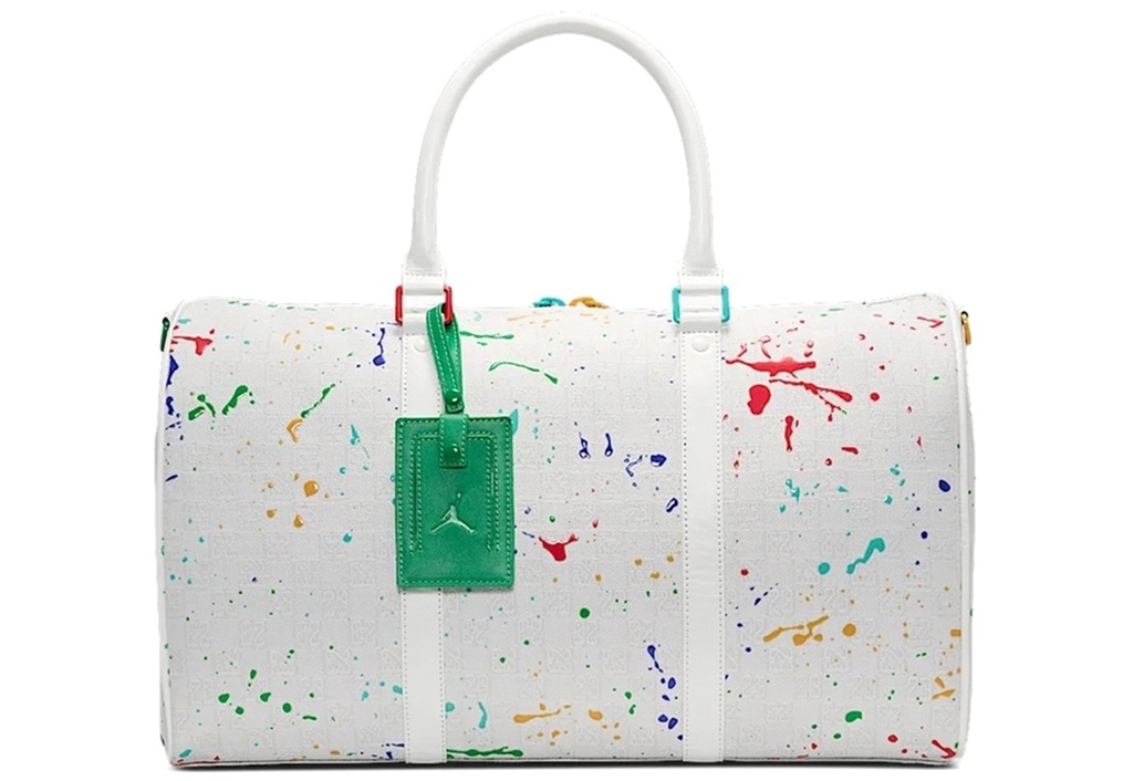 Túi Nike Jordan Monogram Splatter 'White' JD2513021AD-001