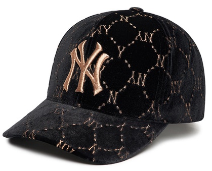 Mũ Monogram Velvet Ball Cap New York Yankees 3ACPFG016-50BKS