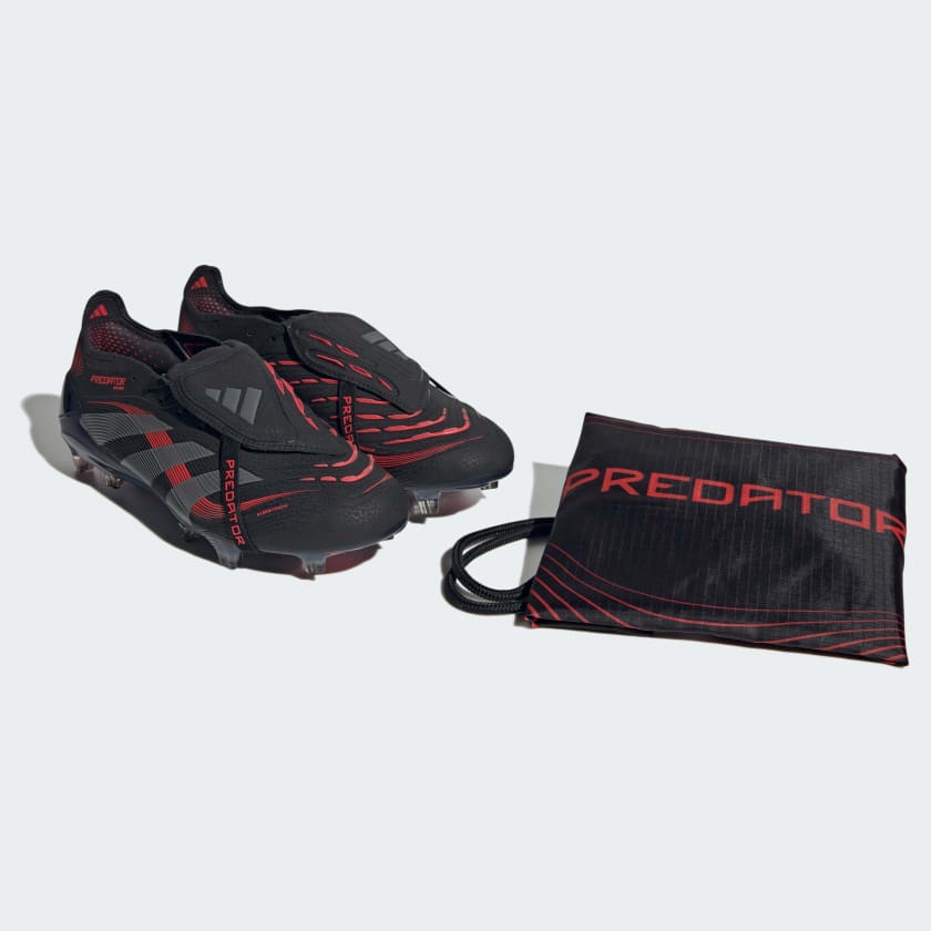 Alternative view of Giày Adidas Predator Elite Foldover Tongue FG ‘Stealth Victory’ ID8964