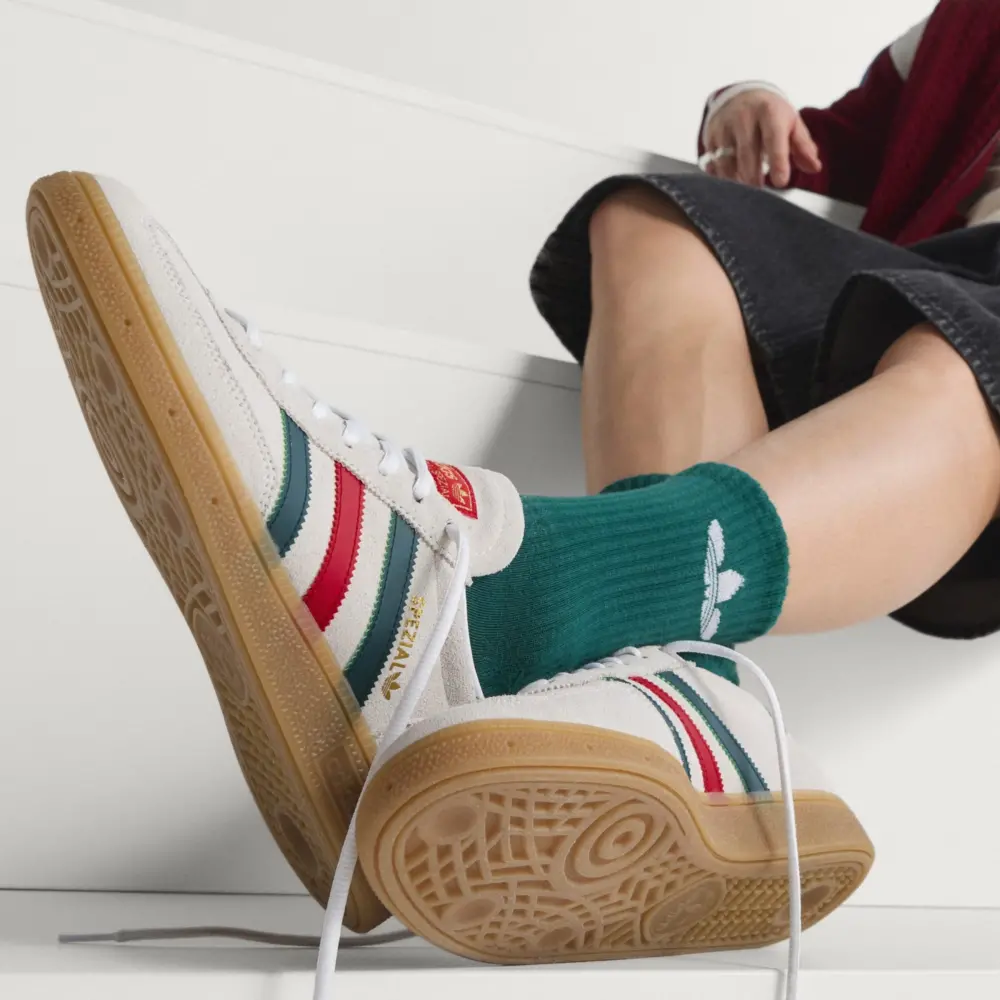 Giày Adidas Mexico National Team Handball Spezial 'Cloud White' HP3674 - Ảnh 5