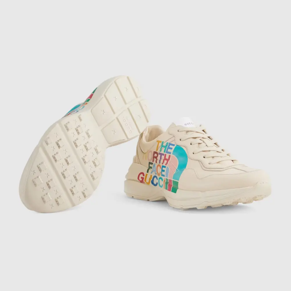 Giày Gucci x The North Face Rhyton ‘Ivory’ 685641-DRW00-9522 - Ảnh 4