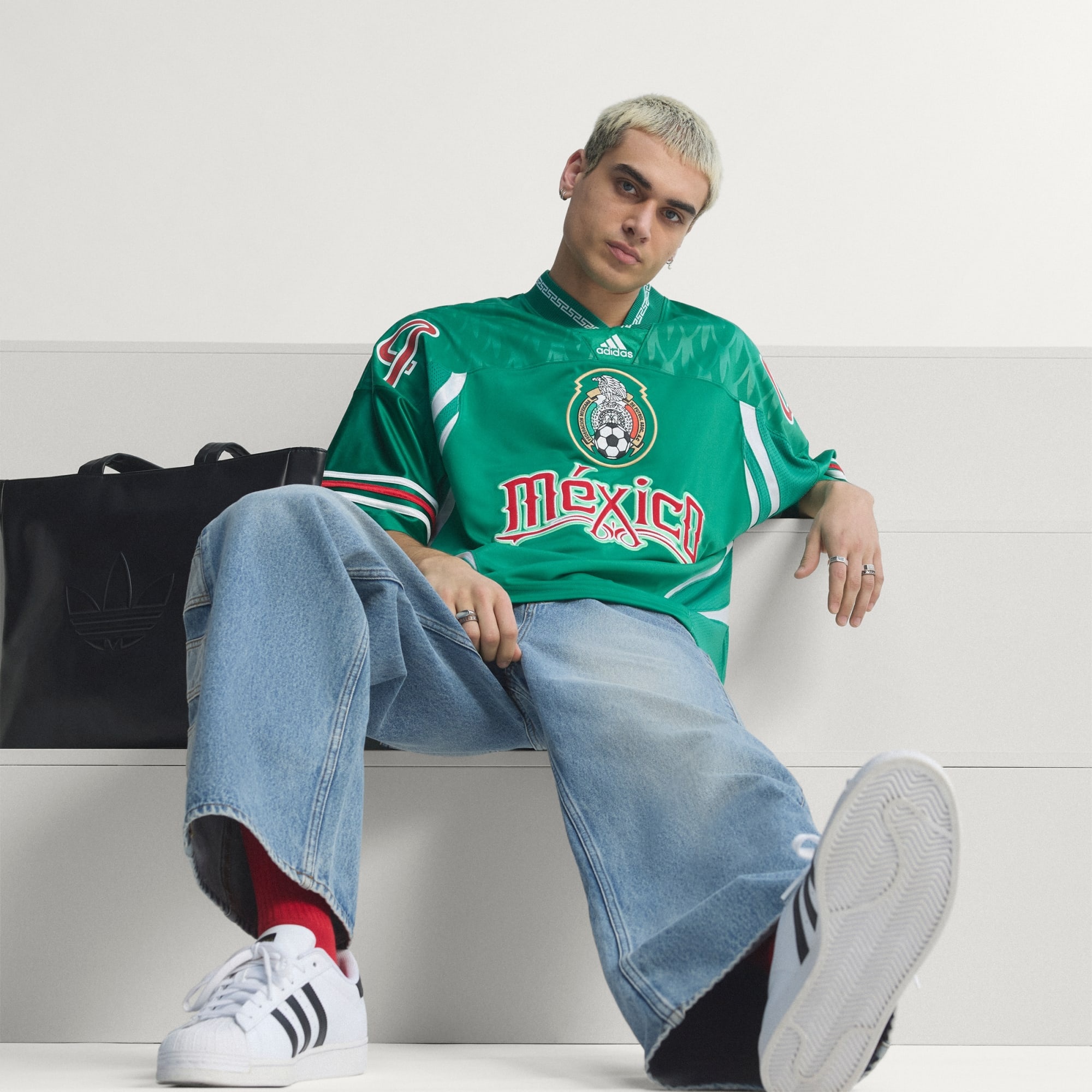 Áo Adidas Bringback Remixed Mexico 'Bold Green' KD5986 - Ảnh 5