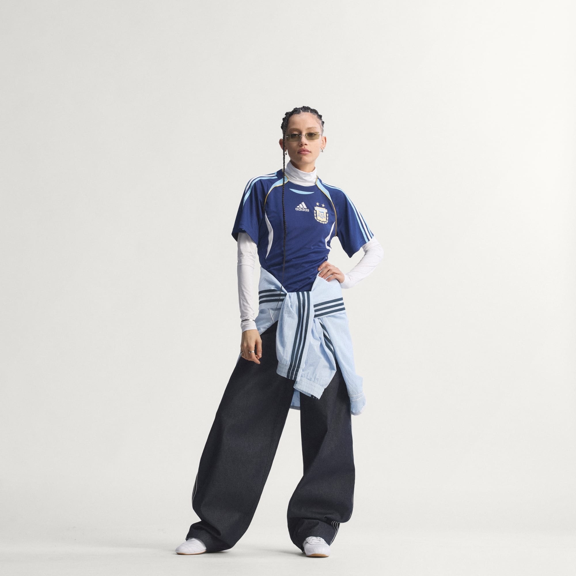 Áo Adidas Argentina National Team Reconstructed Bringback 'Dark Blue' KE2289 - Ảnh 4