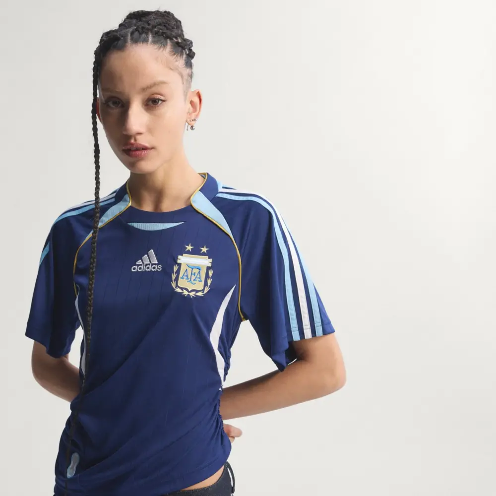 Alternative view of Áo Adidas Argentina National Team Reconstructed Bringback 'Dark Blue' KE2289