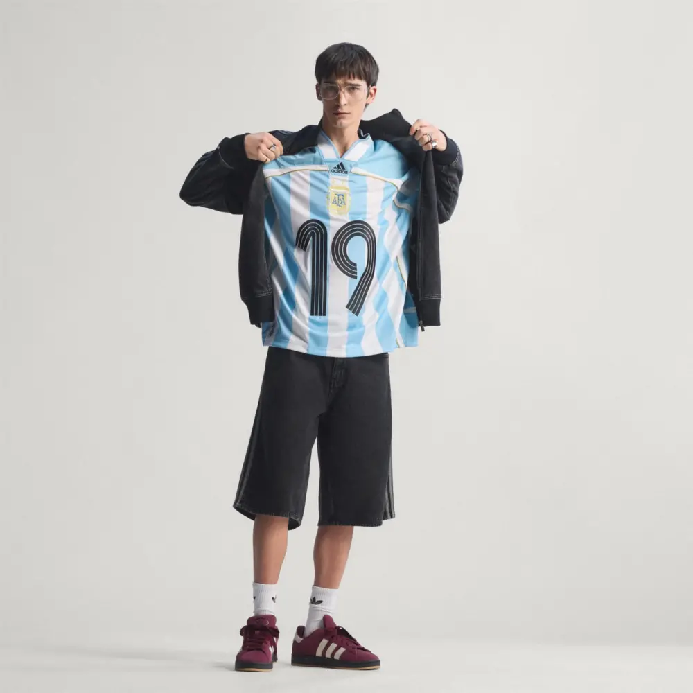 Áo Adidas Argentina National Team Bringback Remixed 'Clear Blue' KD5982 - Ảnh 4