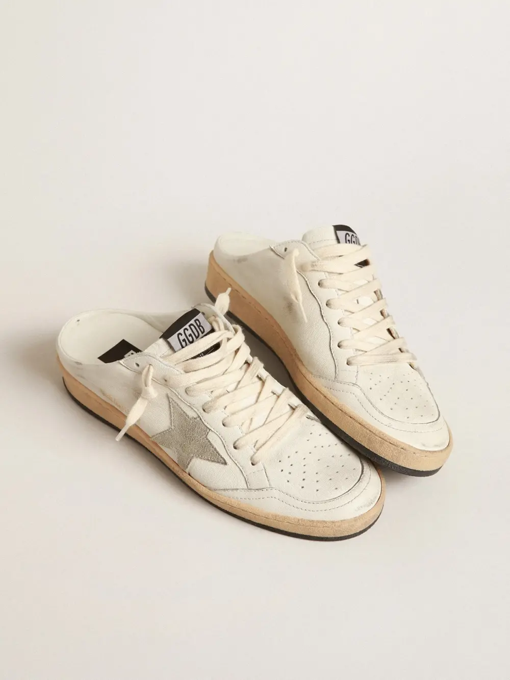 Giày Golden Goose Ball Star Sabots 'ice-gray' GWF00436-F004063-10276 - Ảnh 5