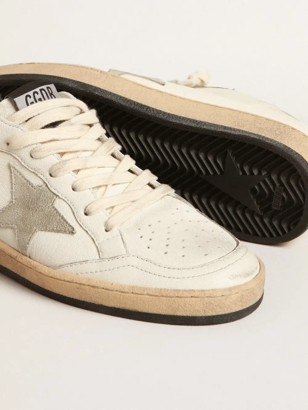 Giày Golden Goose Ball Star Sabots 'ice-gray' GWF00436-F004063-10276 - Ảnh 3