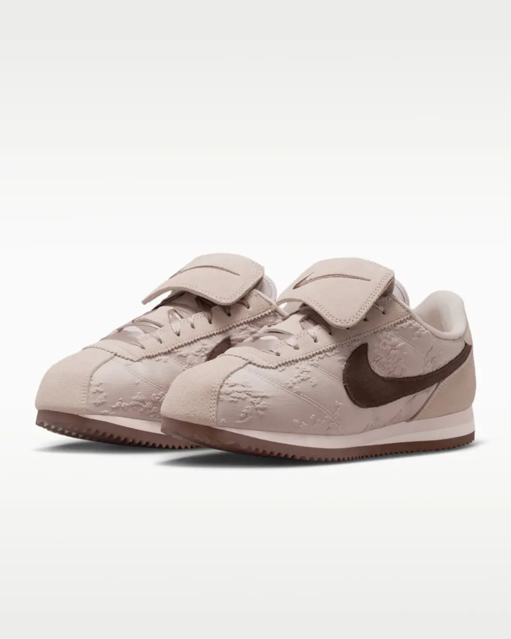 Giày Nike Cortez Textile 'Light Chocolate' IQ3624-667 - Ảnh 3