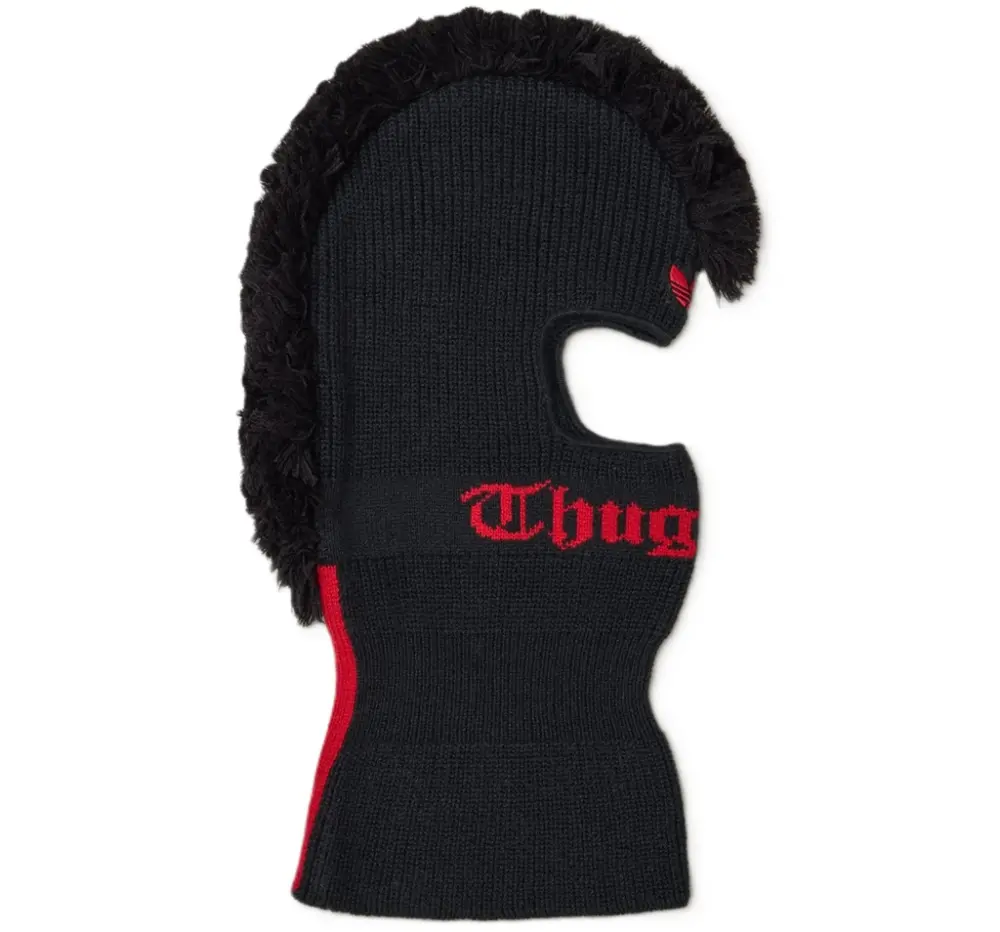 MŨ Adidas THUG CLUB FRINGED BALACLAVA 'Black' KF0647