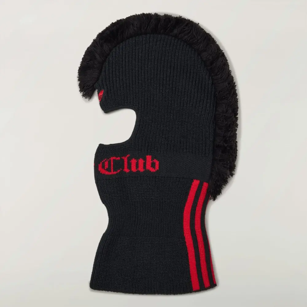 MŨ Adidas THUG CLUB FRINGED BALACLAVA 'Black' KF0647 - Ảnh 4