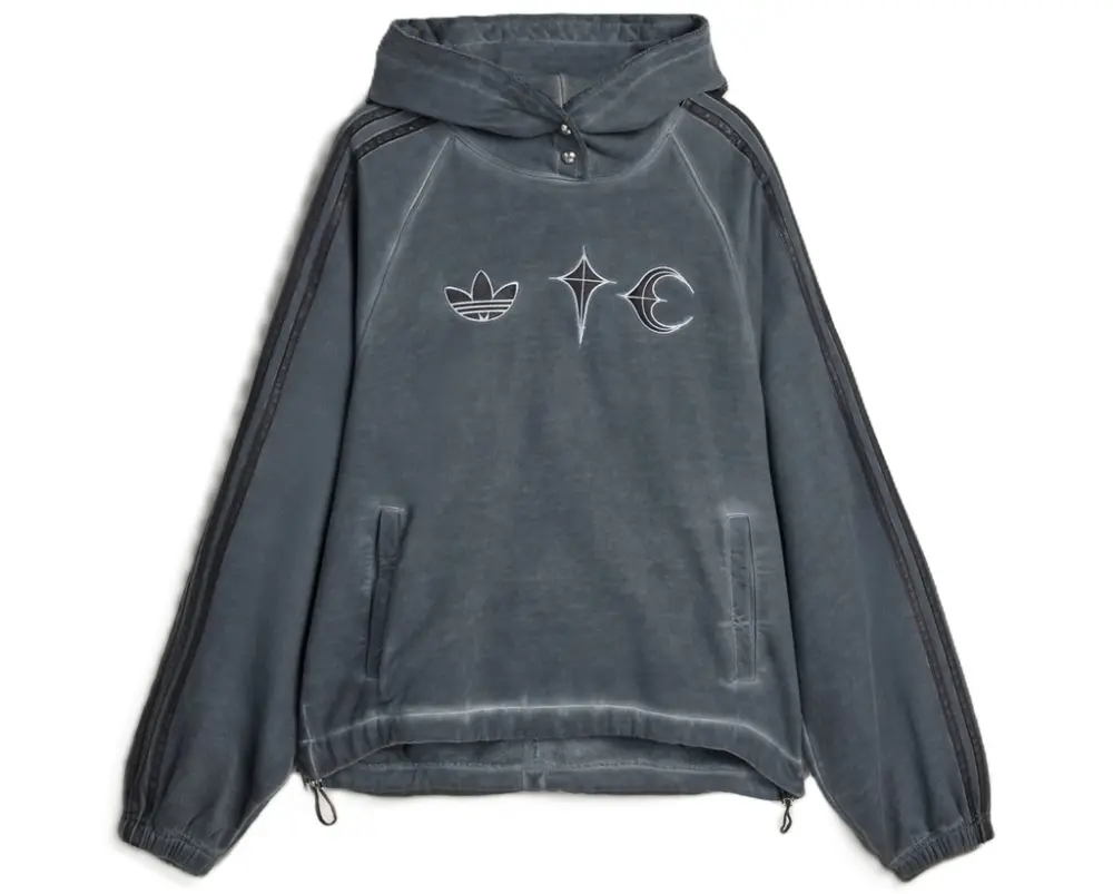 Áo Adidas THUG CLUB FLEECE HOODIE 'Black' KF6587