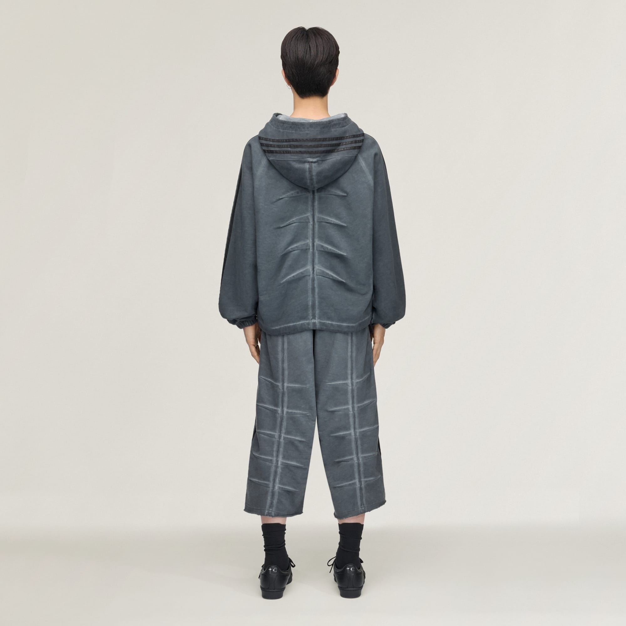 Alternative view of Áo Adidas THUG CLUB FLEECE HOODIE 'Black' KF6587