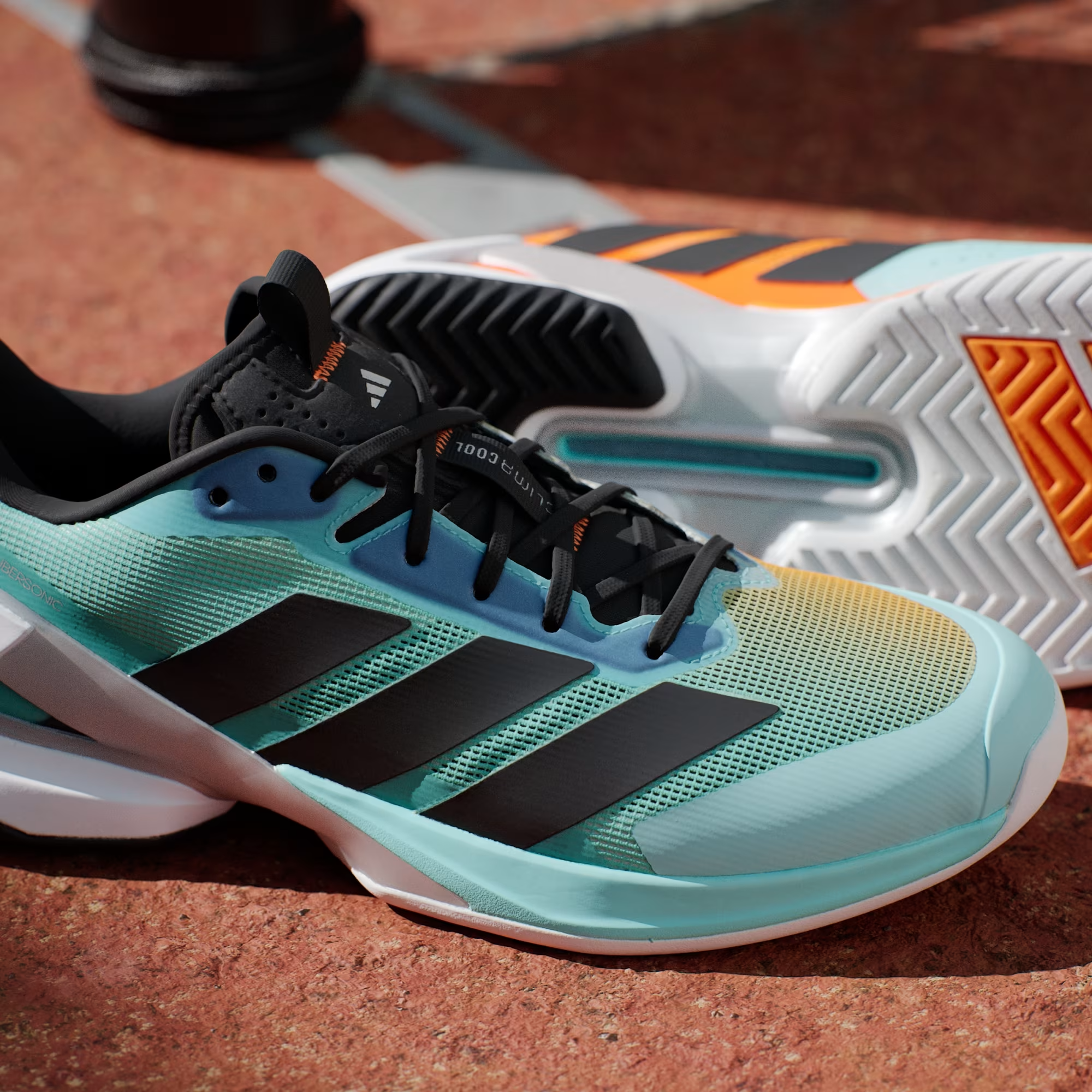 Giày Adidas Adizero Ubersonic 5 ‘Flash Aqua Core Black’ JR1735 - Ảnh 9