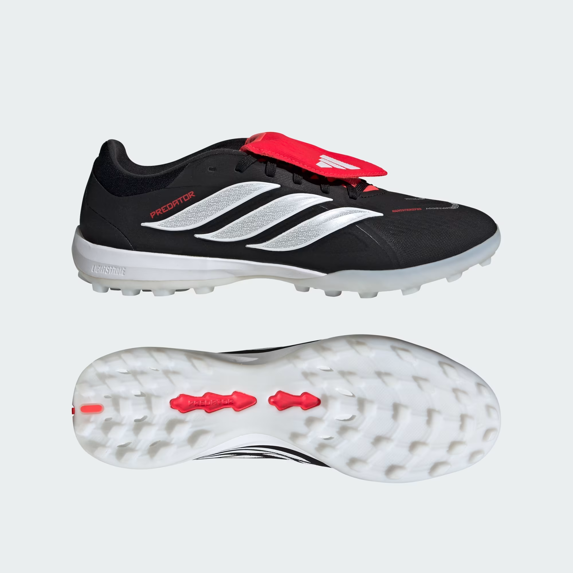 Giày Adidas Predator Pro Fold-Over Tongue TF ‘Black’ JR7865 - Ảnh 7