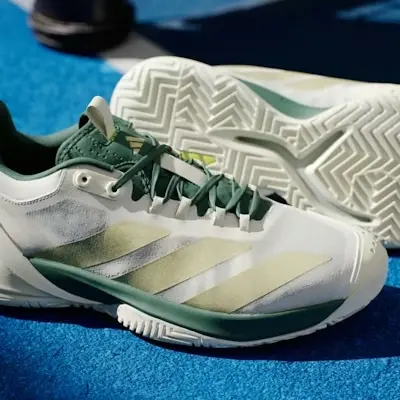 Giày Adidas Adizero Cybersonic 2 ‘White Gold Green’ IH3084 - Ảnh 4
