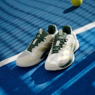 Alternative view of Giày Adidas Adizero Cybersonic 2 ‘White Gold Green’ IH3084