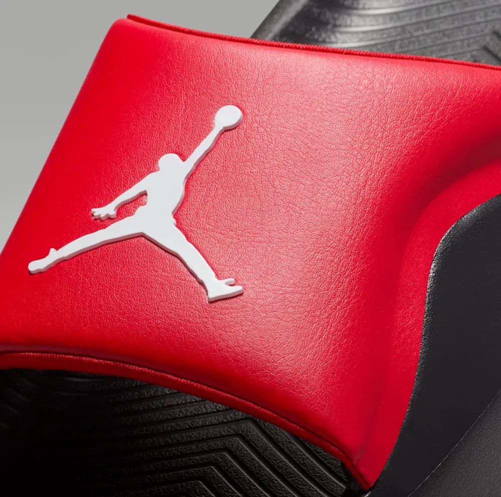 Dép Nike Air Jordan Franchise Slide ‘Black Red’ HF3263-600 - Ảnh 5