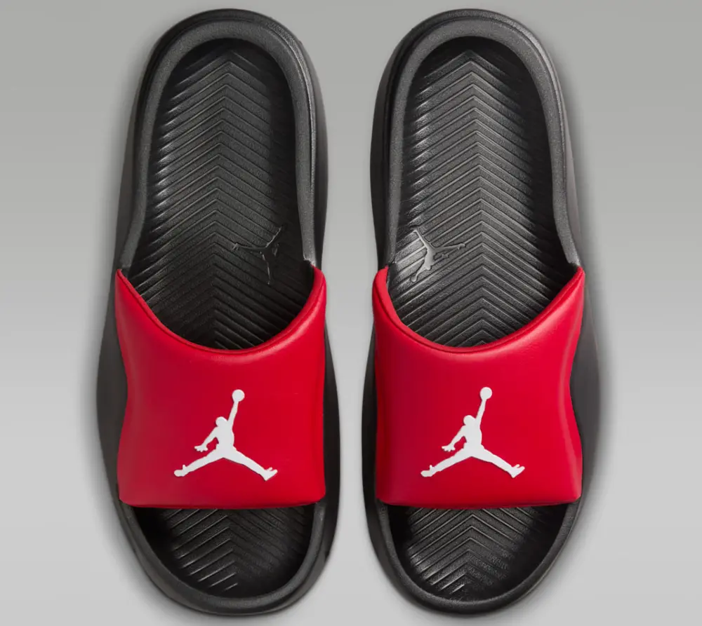Dép Nike Air Jordan Franchise Slide ‘Black Red’ HF3263-600 - Ảnh 4