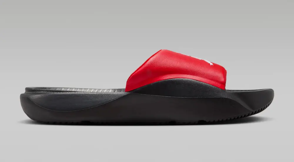 Dép Nike Air Jordan Franchise Slide ‘Black Red’ HF3263-600 - Ảnh 3
