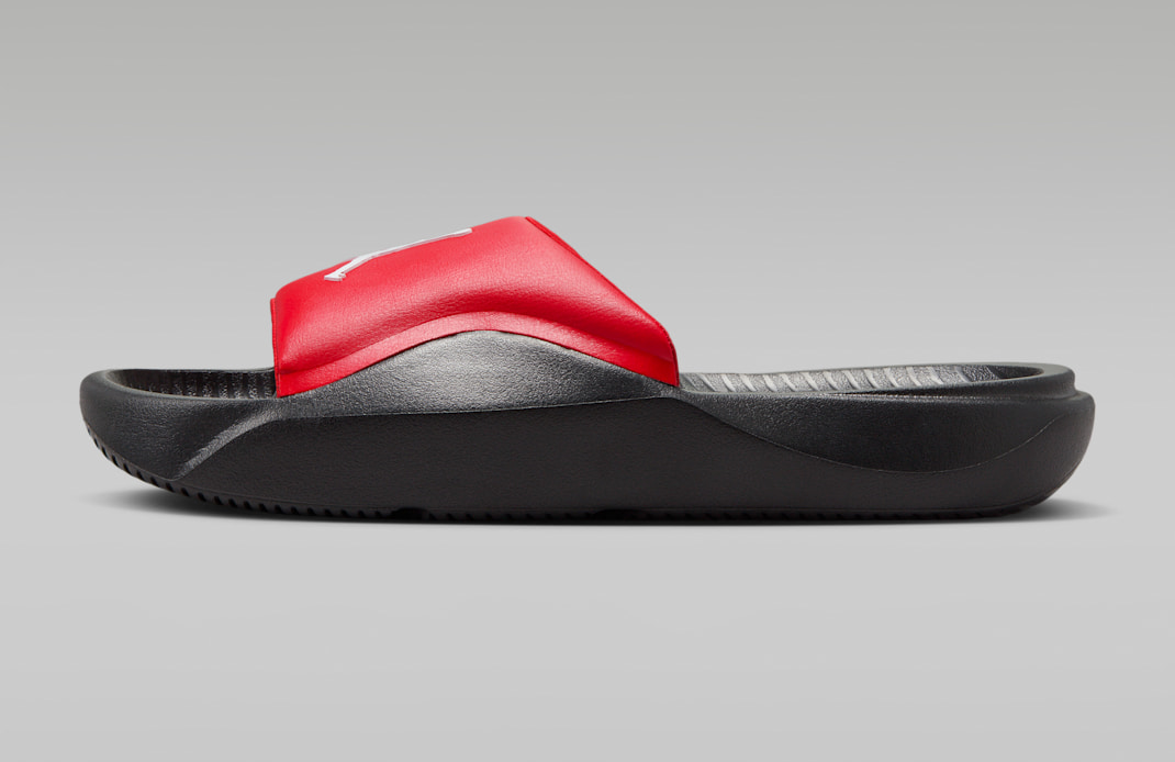 Alternative view of Dép Nike Air Jordan Franchise Slide ‘Black Red’ HF3263-600