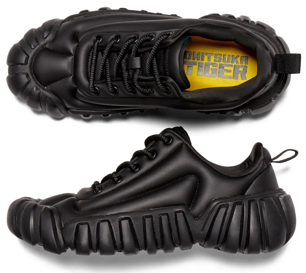 Giày Onitsuka Tiger Dentigre Puff ‘Triple Black’ 1183C147-001 - Ảnh 7