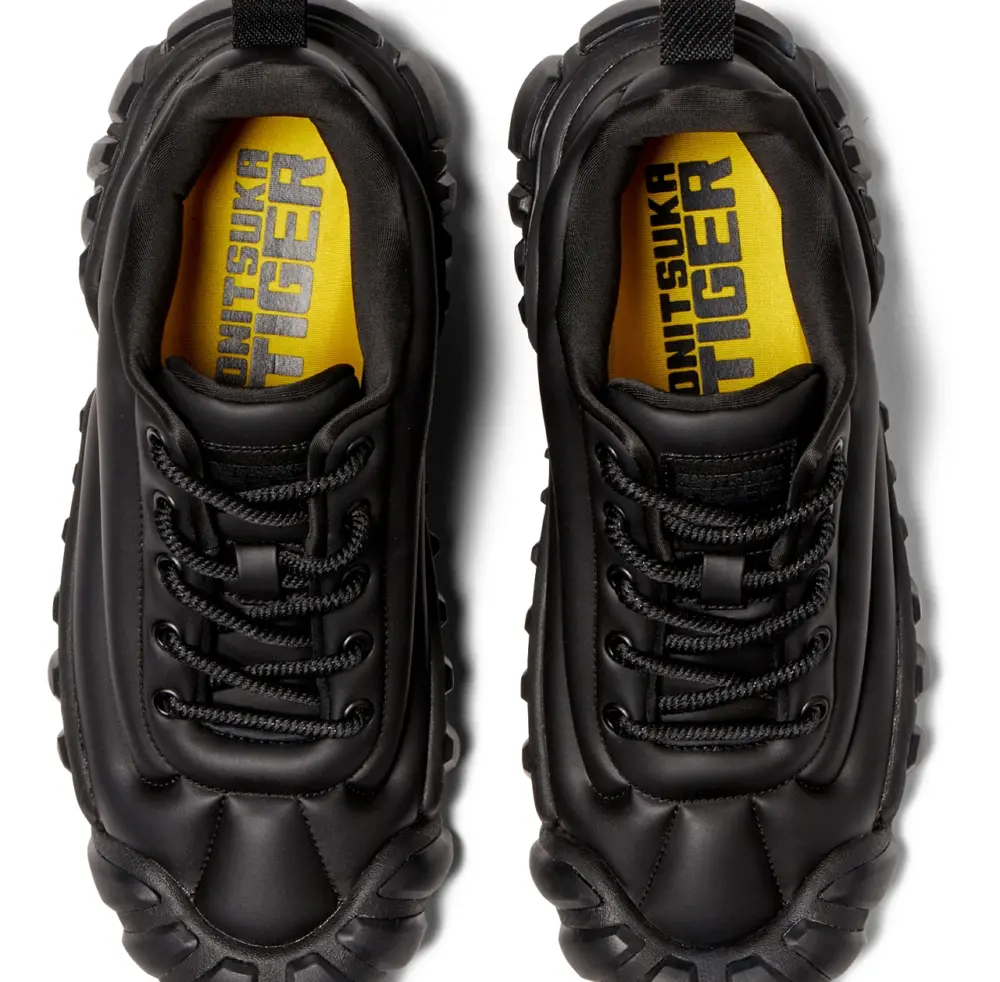 Giày Onitsuka Tiger Dentigre Puff ‘Triple Black’ 1183C147-001 - Ảnh 6