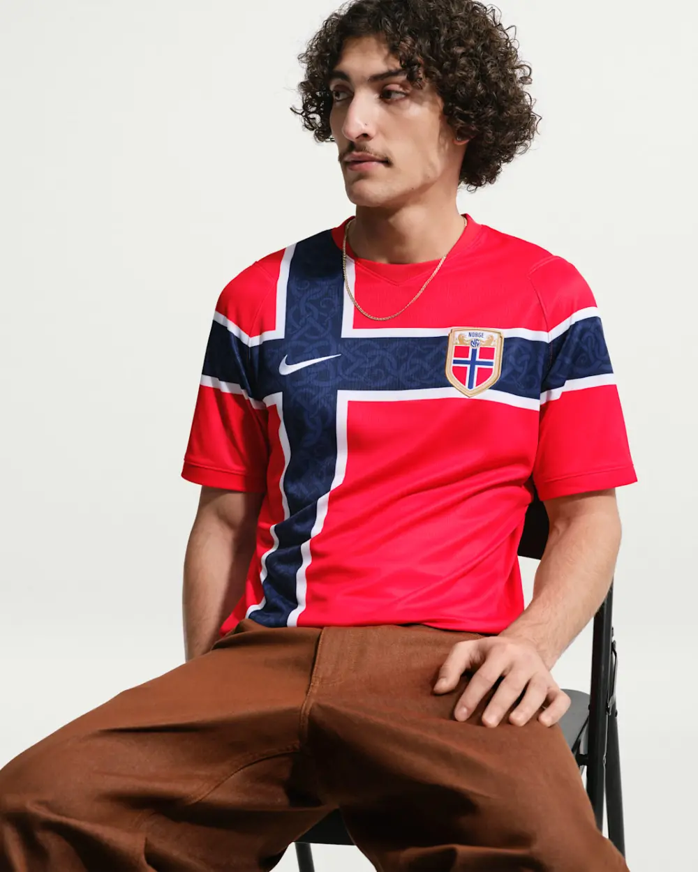 Áo Nike Norway 2026 Stadium Home Replica IB5316-673 - Ảnh 3