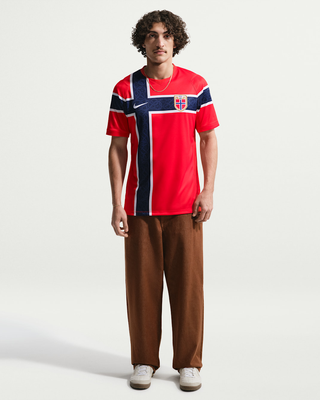 Alternative view of Áo Nike Norway 2026 Stadium Home Replica IB5316-673