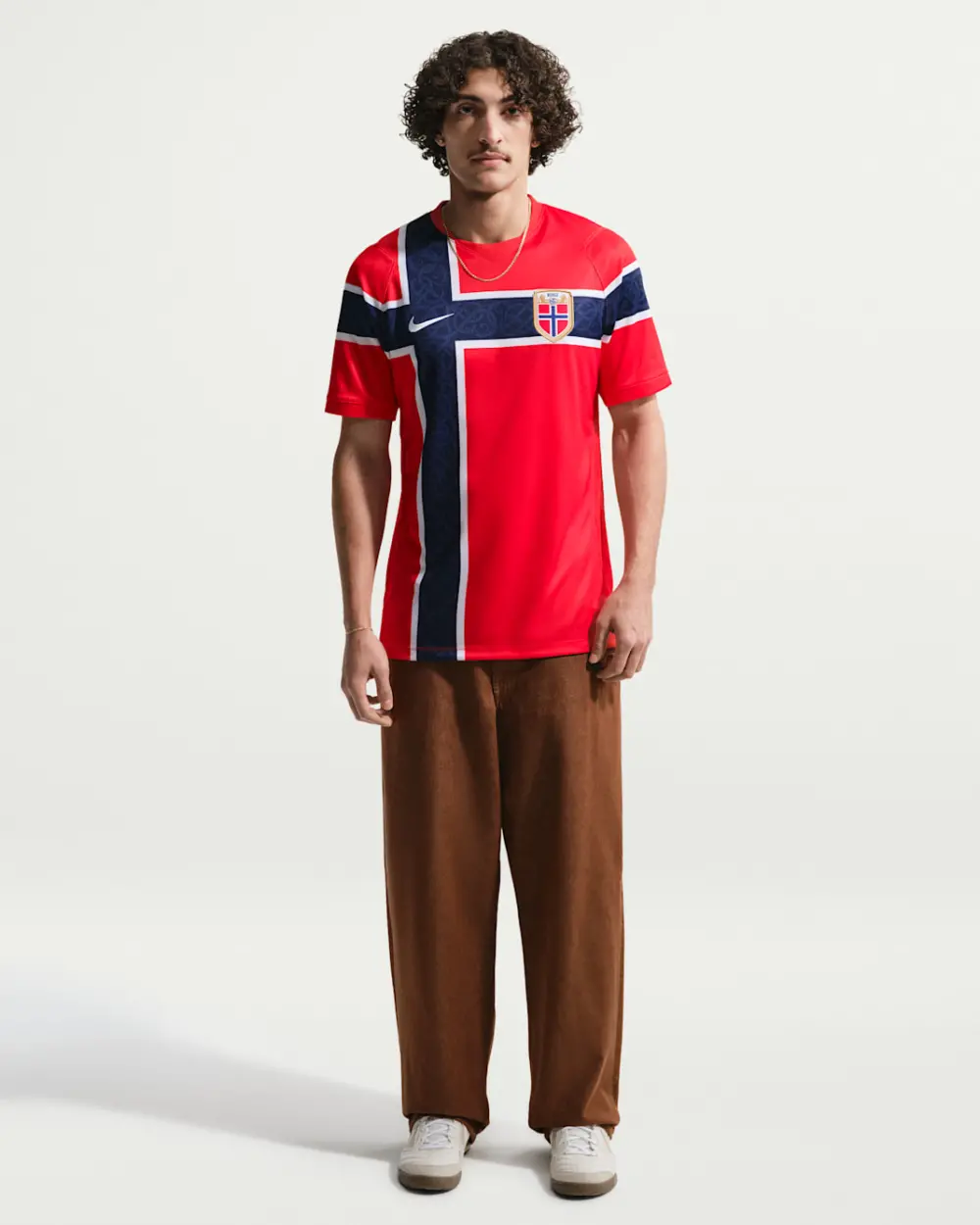 Alternative view of Áo Nike Norway 2026 Stadium Home Replica IB5316-673