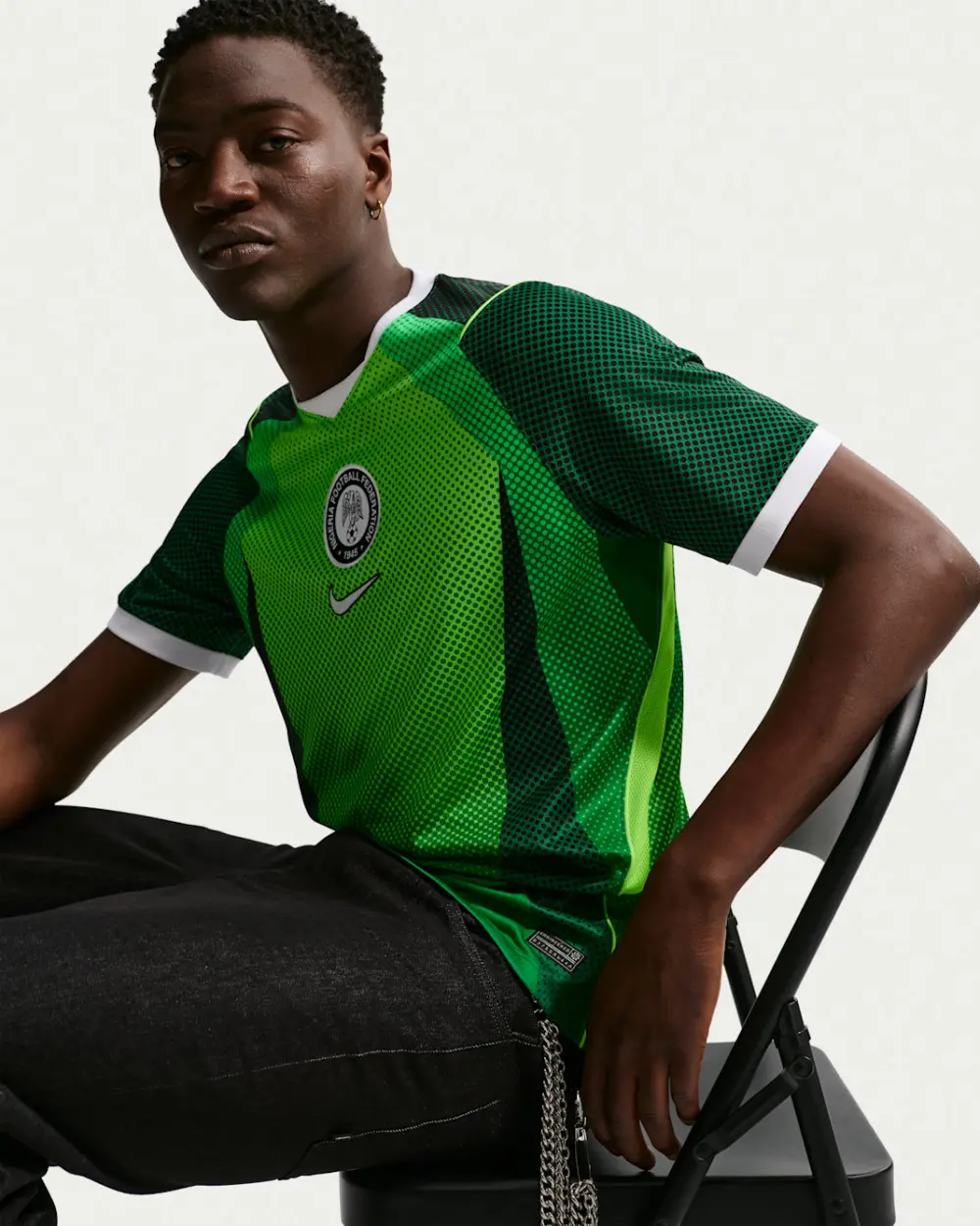 Áo Nike Nigeria 2026 Stadium Home IB5308-302 - Ảnh 3