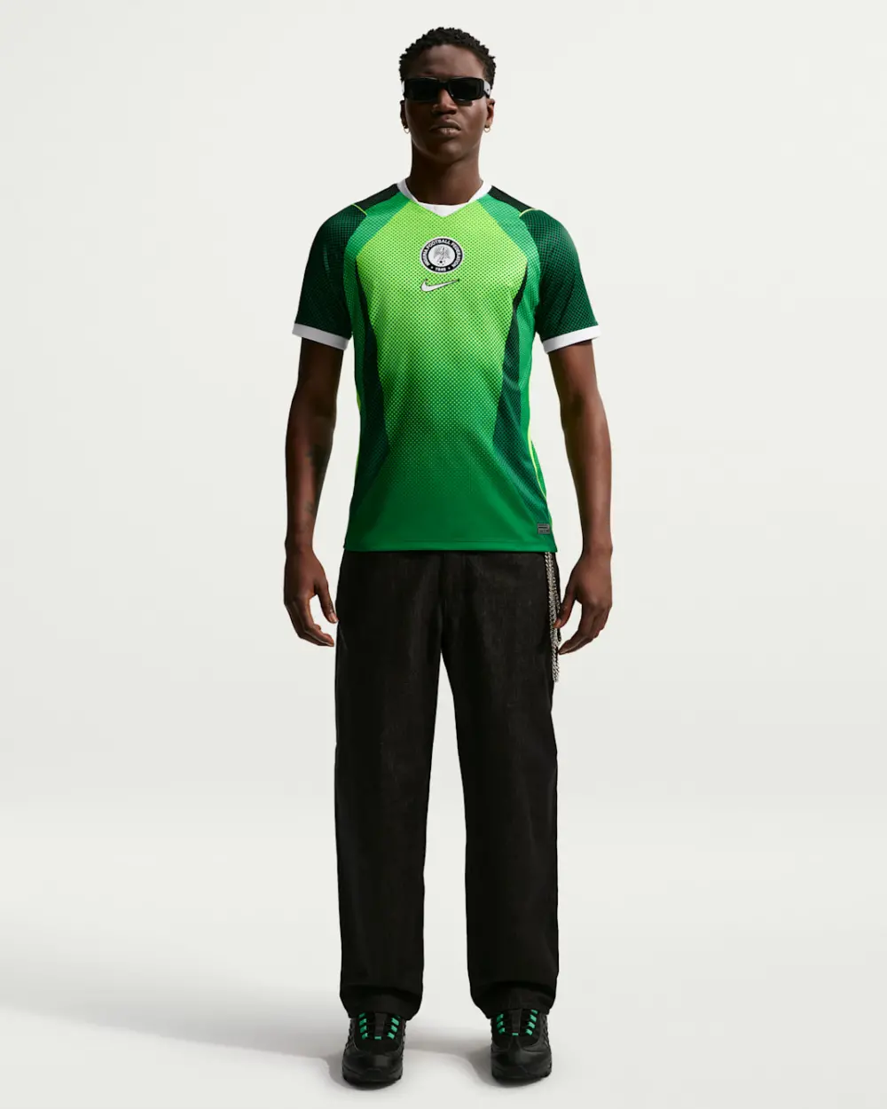 Alternative view of Áo Nike Nigeria 2026 Stadium Home IB5308-302